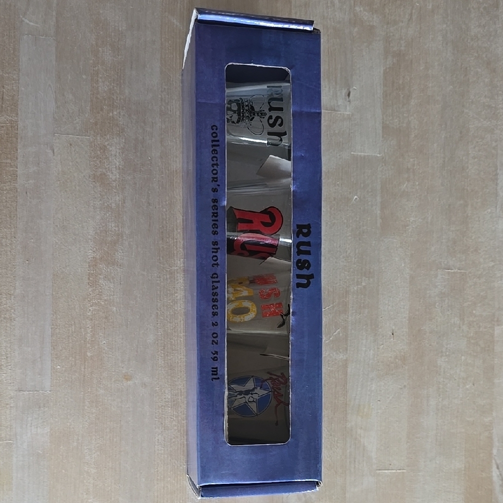 Rush Collector's Series Shot Glasses